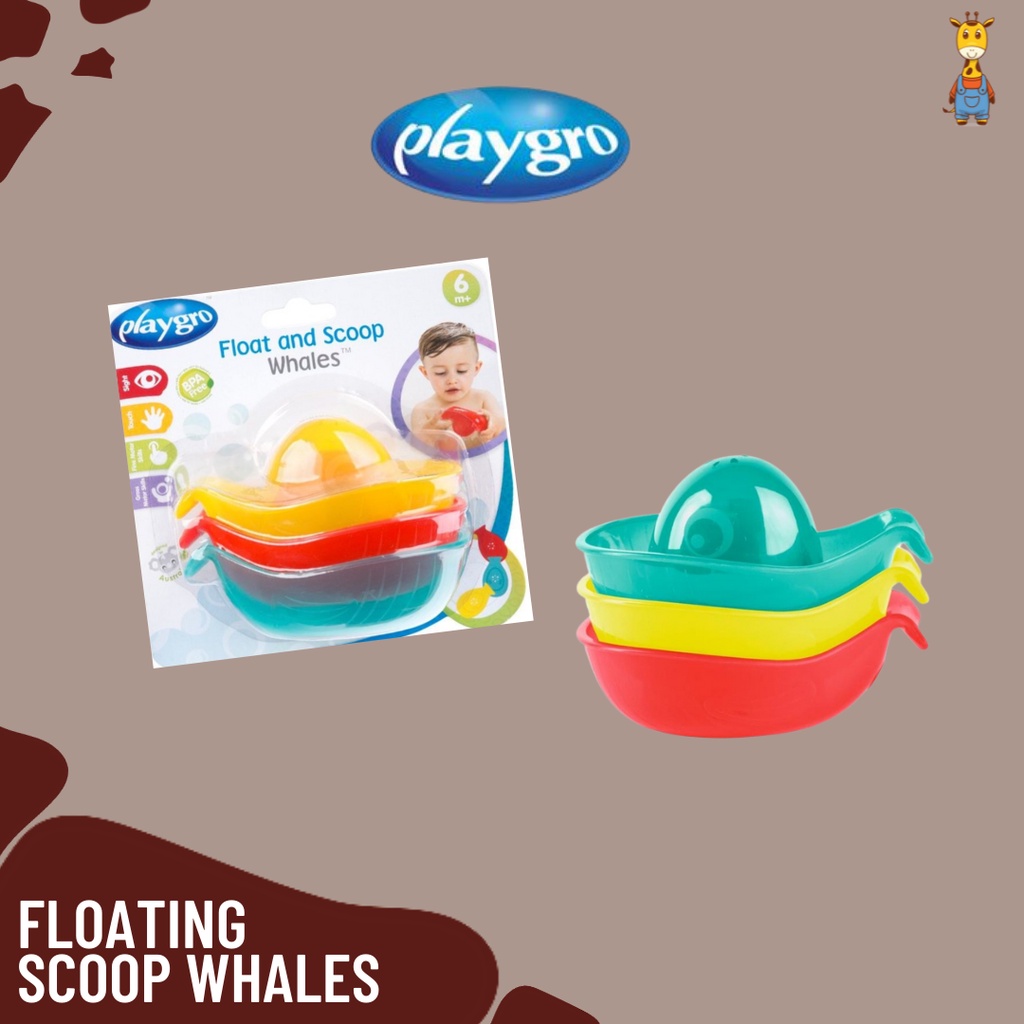 Playgro Floating Scoop Whales