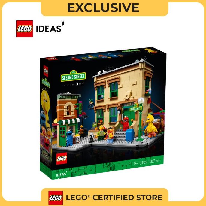 [Termurah] Lego 21324 Sesame Street [Mainan Anak Dan Bayi]