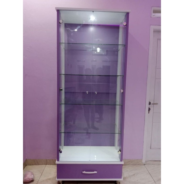 LEMARI TAS/LEMARI KACA TAS/LEMARI PAJANGAN KACA