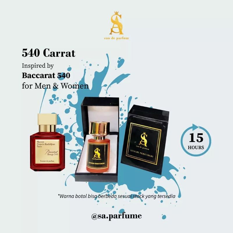 SA PARFUME BACCARAT ROUGE 540