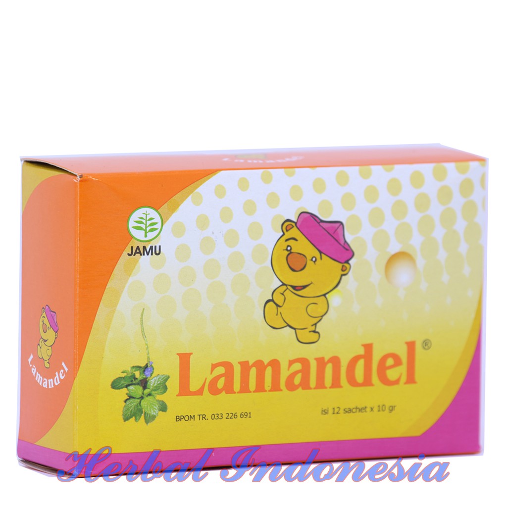 Lamandel Obat Amandel Kemasan Kotak / Sachet