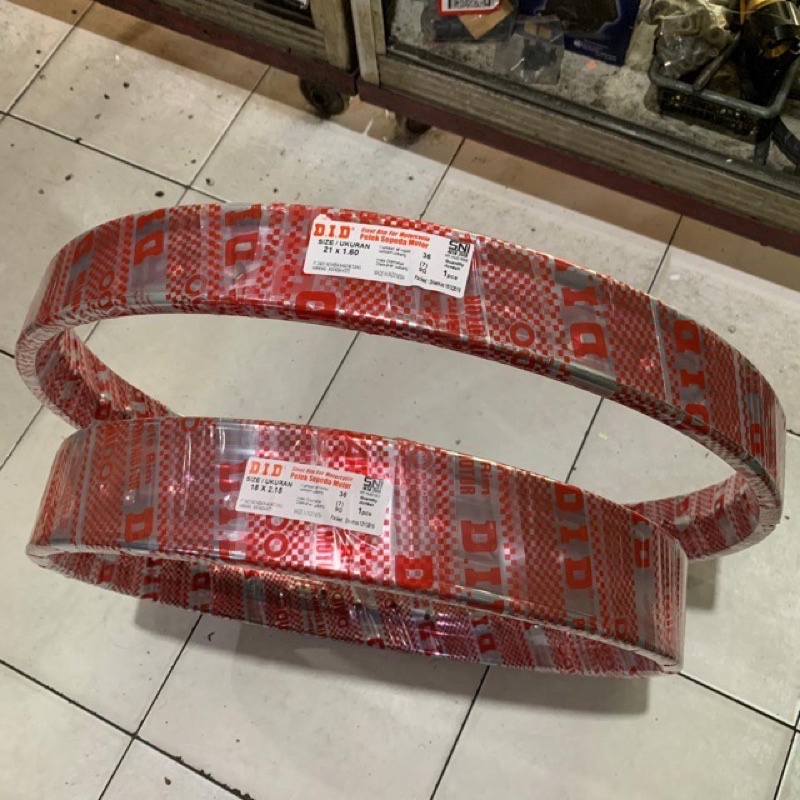 VELG DID RING 21 UKURAN 160 DAN RING 18 UKURAN 215 SEPASANG