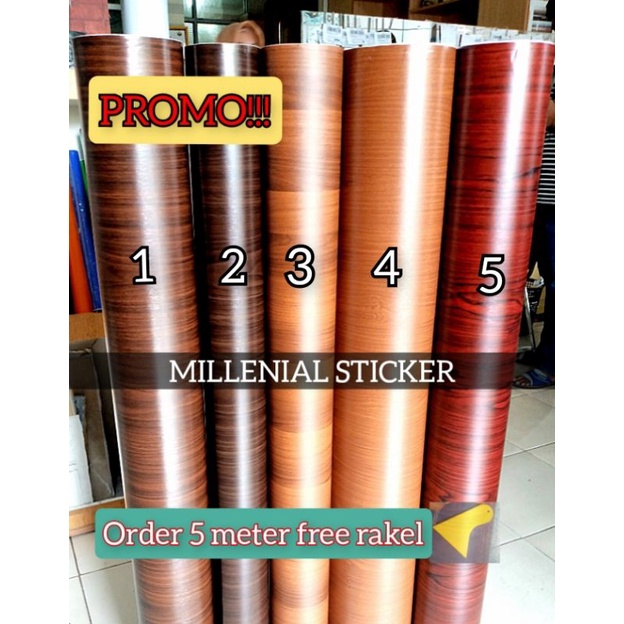 Jual Stiker Kayu Wallpaper Motif Kayu Stiker Serat Kayu 3d Stiker