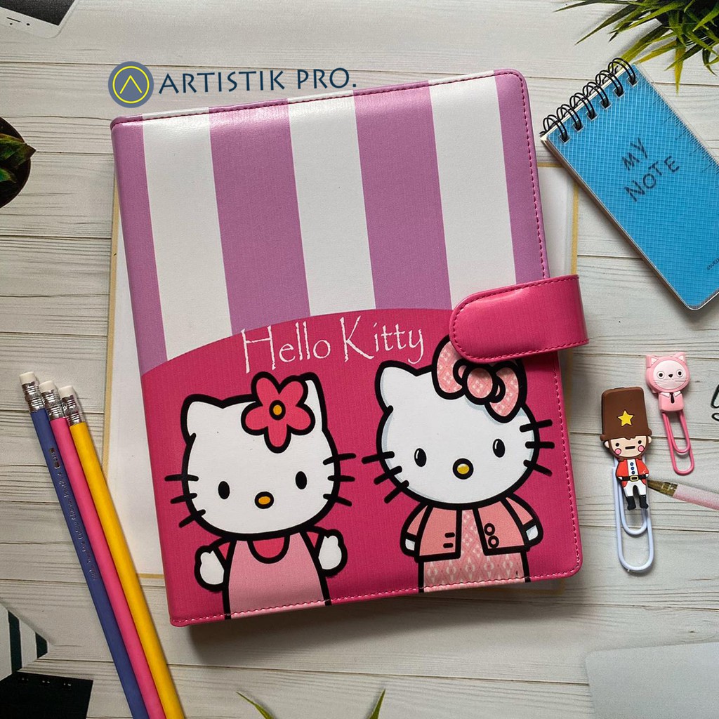 

BINDER PRINTING MOTIP HELLO KITTY DUO A5 DAN B5
