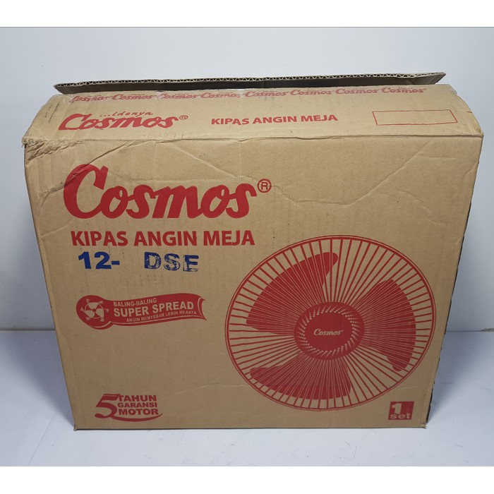 Cosmos Desk Fan 12 inch 12DSE - 12 DSE Kipas Angin Meja 12&quot;