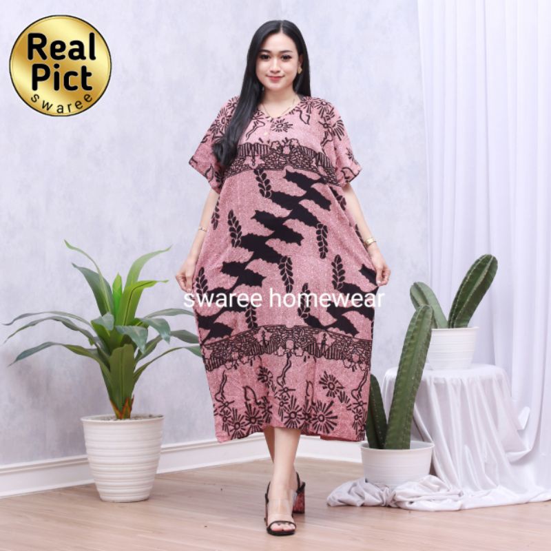 Baju Wanita Menyusui Daster Kekinian Jumbo Lengan Pendek