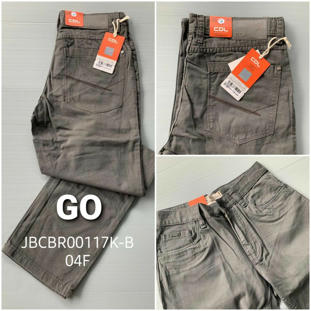 gos JBCBR CDL By CARDINAL OFFICER Celana Panjang Casual Chino Pockets Reguler Original Katun Bermuda