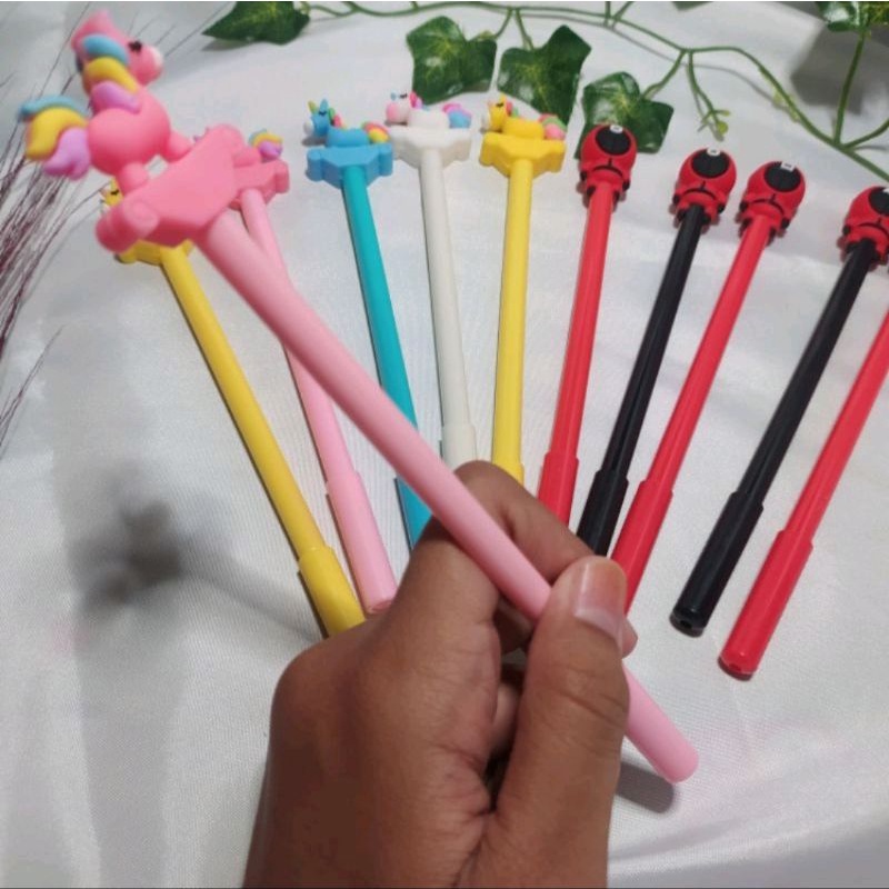 

Pulpen Karakter Gel Jell || Bulpoin karakter || Pulpen Vancy Lucu