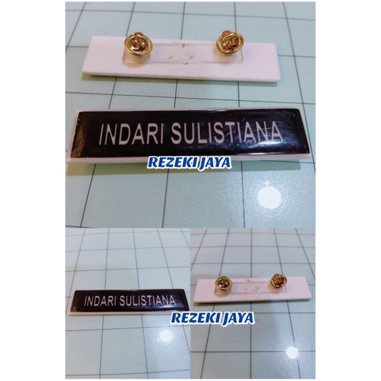 

NAME TAG NAMA DADA AKRILIK PAKU PRE-ORDER