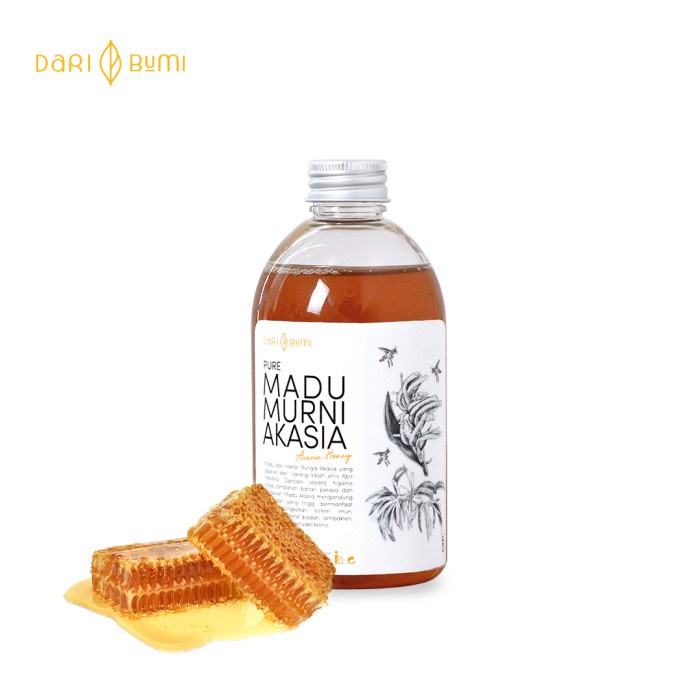 

Madu Murni Akasia Asli 350 gr daribumi