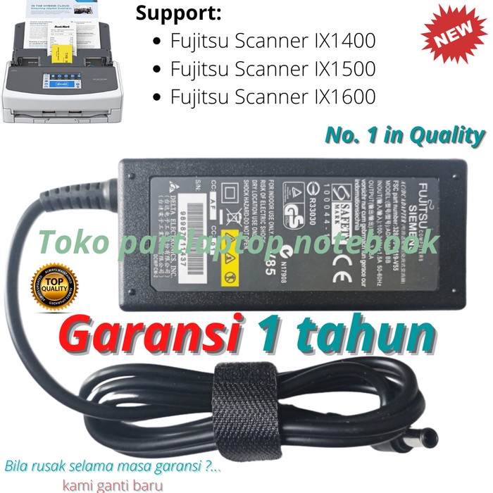 Adaptor Fujitsu Scanner IX1400 IX1500 IX1600 original new