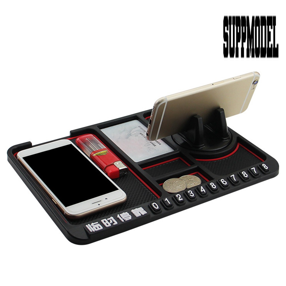 Stand Holder Handphone / Kunci Multifungsi Anti slip Untuk Dashboard Mobil