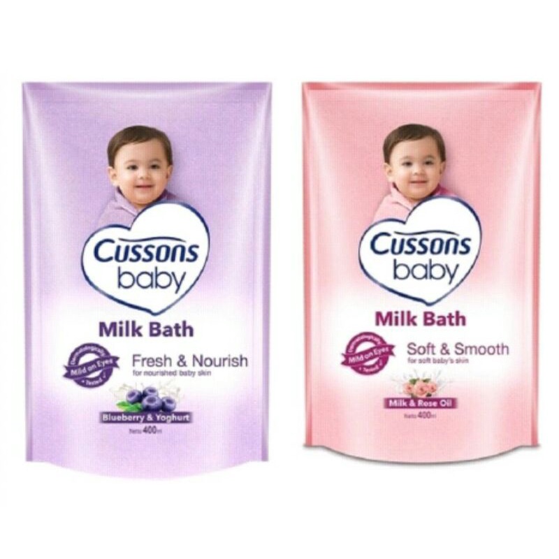 Cussons Milk Bath Pouch 400ML