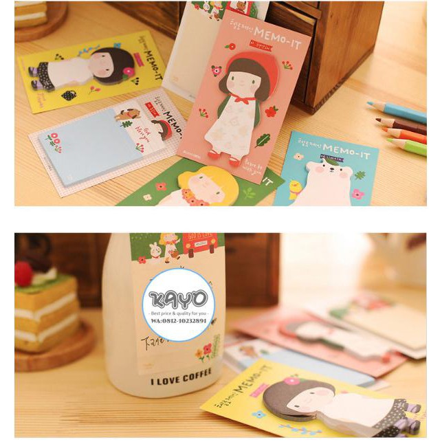 

Memo tulis, memo kecil, Memo pad, memo korea, memo zakka. memo kecil