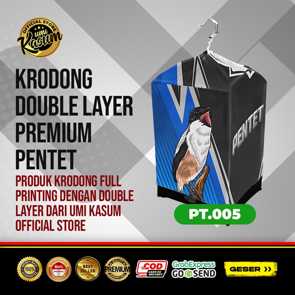 Terlaris Original Kerodong Premium Pentet Umi Kasum Double Layer Motif Mewah Elegan Ukuran Kandang No 1 No 2 Anti Lecek Anti Luntur Tebal Anti Kotor