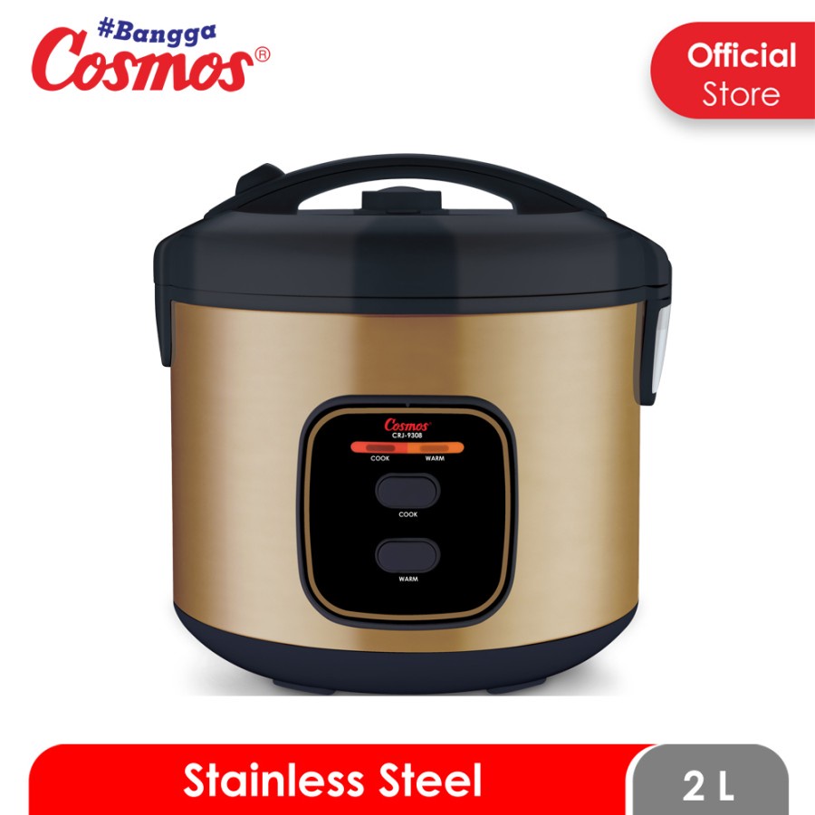COSMOS RICE COOKER STAINLESS STEEL CRJ-9308