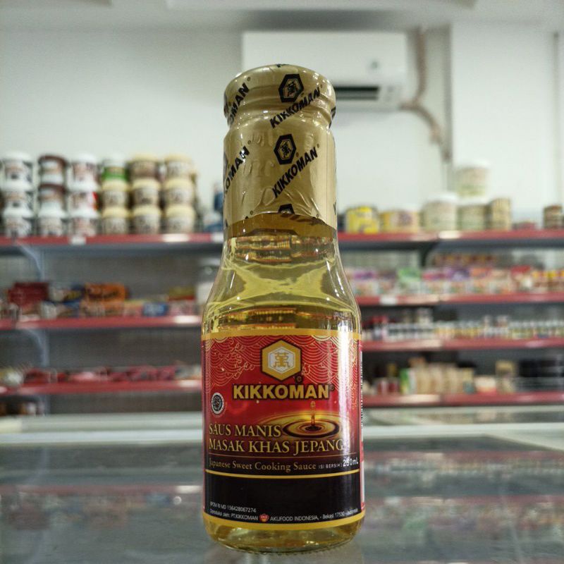 

Kikkoman Saus Manis Masak Khas Jepang Mirim Halal 250ml