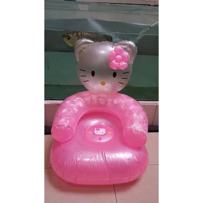 BALON TIUP HELLO KITTY KURSI KITTY BANGKU ANAK LUCU