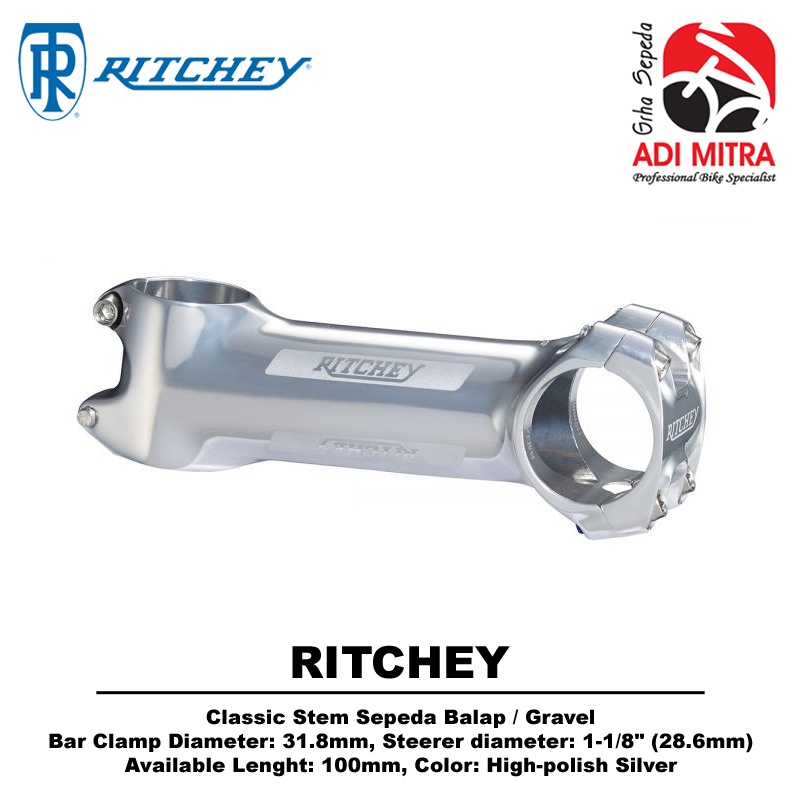 Ritchey Classic Stem Sepeda Balap / Gravel
