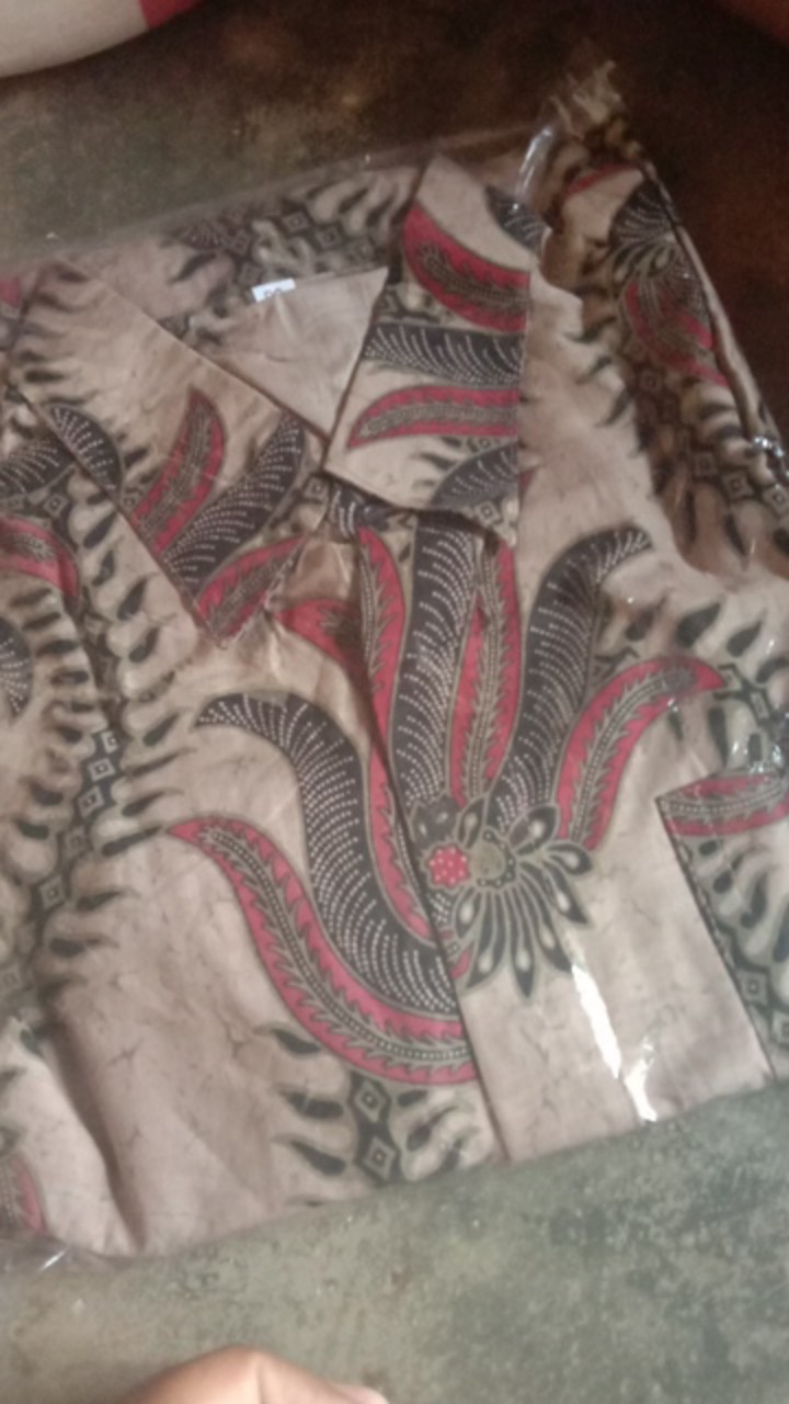 Baju Batik Pria Kemeja Batik Pria Lengan Pendek Size M L Xl Xxl