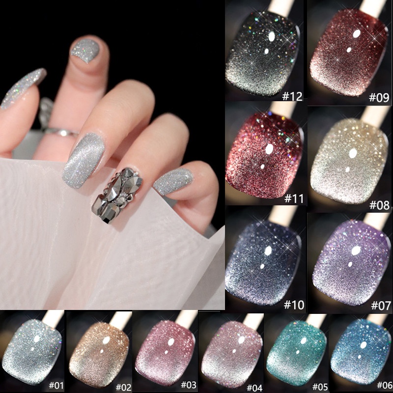 MSY Kutek Gel Laser Diamond Cat Eye Nail Polish Gel/Gel Nail Polish UV LED Nail Art / Kutek / Cat Kuku/ Gel polish/ Kutek Gel UV LED Nail Polish/Nail Gel