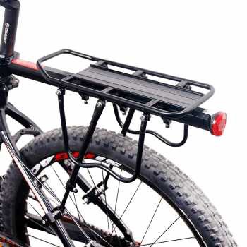 [COD] Kursi Boncengan Belakang Sepeda Gunung Aluminium Aloy