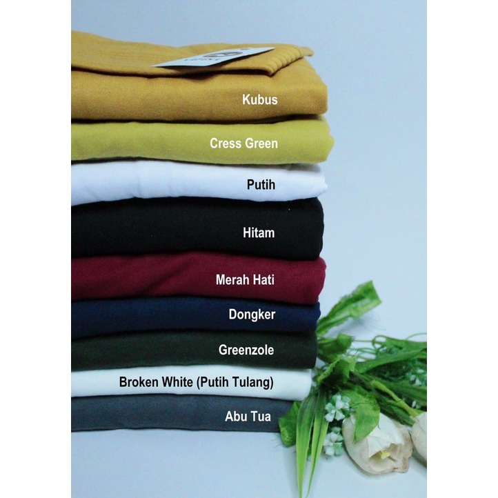 SALE (COD) - TERMURAH Hijab Serut Kaos - Jilbab Santai Homestatis - Khimar Serut Belakang