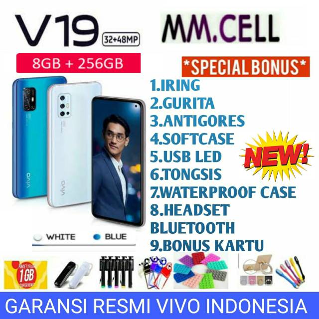 VIVO V19 RAM 8/256 GARANSI RESMI VIVO INDONESIA