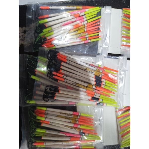 20pcs pelampung pancing model jarum