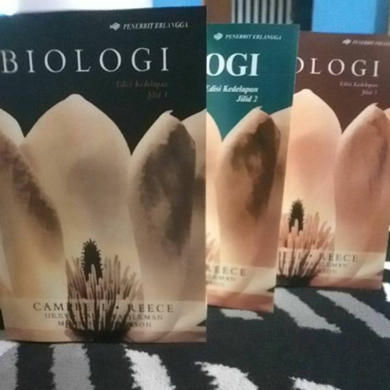 

PROMO PAKET 3 BUKU BIOLOGI CAMPBELL REECE EDISI KEDELAPAN 8 JILID 1 JILID 2 JILID 3 ( B5 )