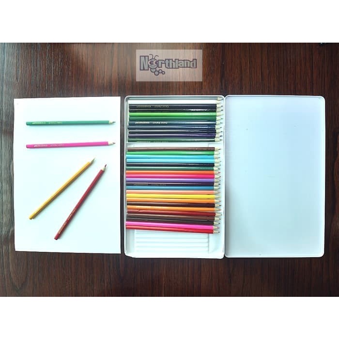 

WARNAPENSIL- PENSIL WARNA BOX BESI 36 WARNA | IMPORT XIAOZHUSUN | ALAT MENGGAMBAR -PENSIL WARNA