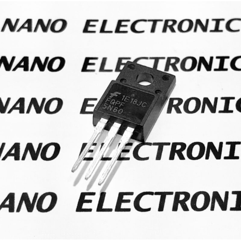 Transistor N Mosfet FQPF5N60 FQPF 5N60 TO-220F 600V 5A