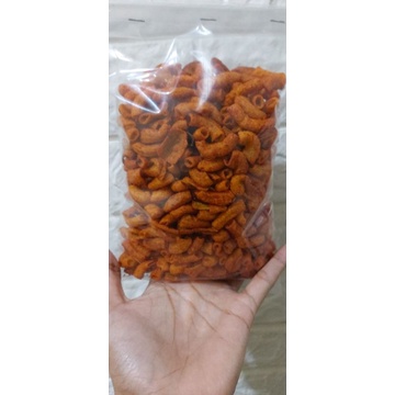 

Snack Camilan Pedas Makaroni Maccaroni Daun Jeruk Kerupuk Seblak Rasa Rujak Gurih