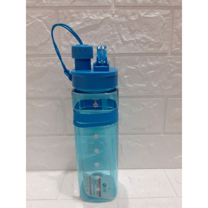 BOTOL MINUM 2 FUNGSI SEDOTAN UK. 600ML kode 7258