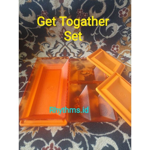 Tupperware Get Together Set Shopee Indonesia