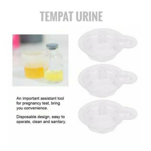 Cup Urine plastik 10 PCS / PotUrine /wadah urine / 10 PCS CUP