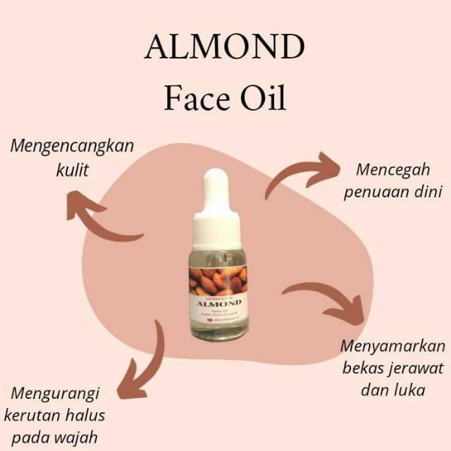 Almond Face Oil By Herbiglow Shopee Indonesia