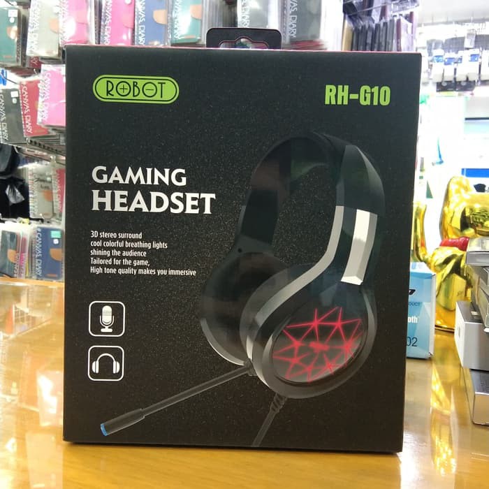 Headset Gaming Robot RH-G10 With LED