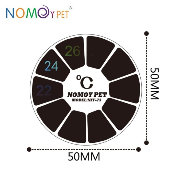 Thermometer Sticker Terrarium Termometer Tempel Nomoy NFF-73