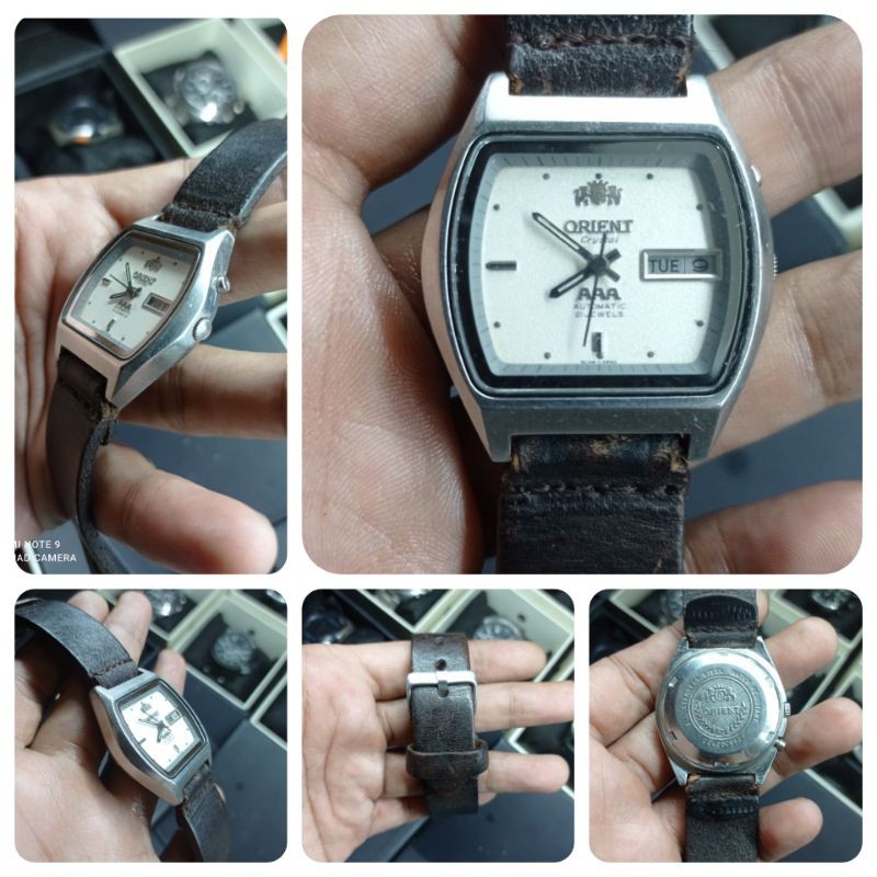 ORIENT CRYSTAL AAA AUTOMATIC 21 JEWELS VINTAGE jam tangan bekas