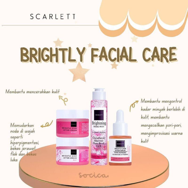 Scarlet Paket Acne series - paket Brightly series
