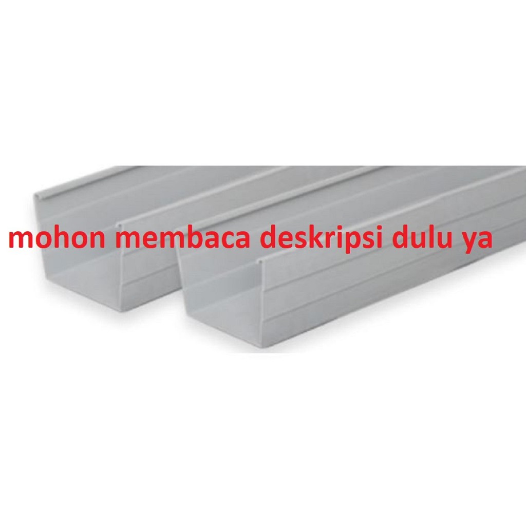 Talang air kotak PVC SG 140 RG 140 4 LANGGENG MASPION Talang air kotak PVC SG 140 RG 140 4 LANGGENG MASPION