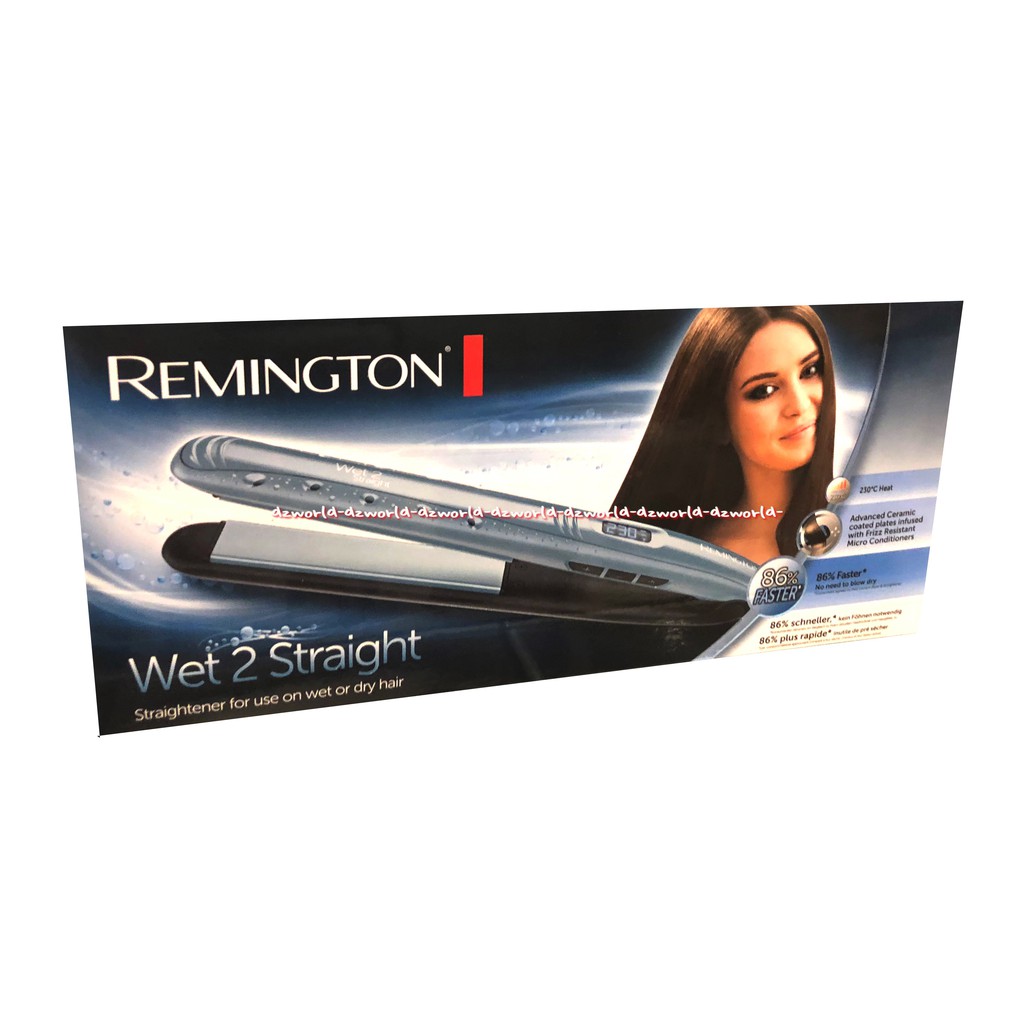 Remington Wet 2 Straight Alat Catok Rambut Catokan