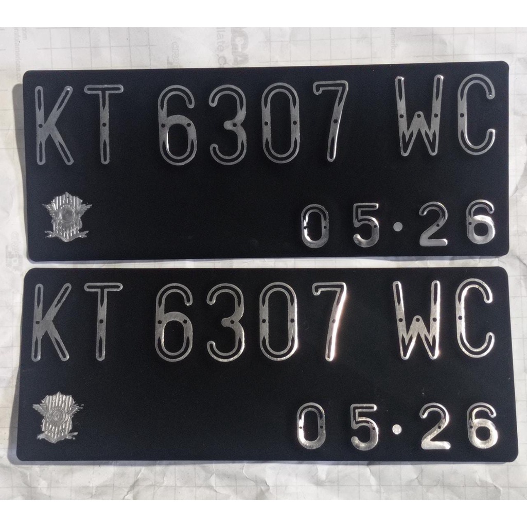 PLAT NOMOR POLES ORY