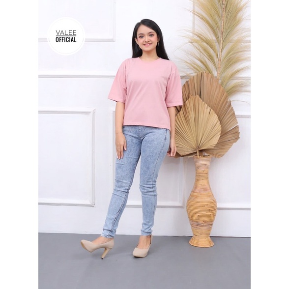 BEST SELLER OVERSIZE basic Premium Combed 30s / Baju Atasan Wanita - OVERSIZE BASIC TEE