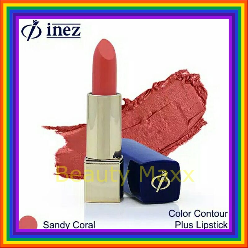 LIPSTIK INEZ/Inez Color Contour Plus Lipstick 29 Pilihan Warna (1) New Case,inez kosmetic,INEZ