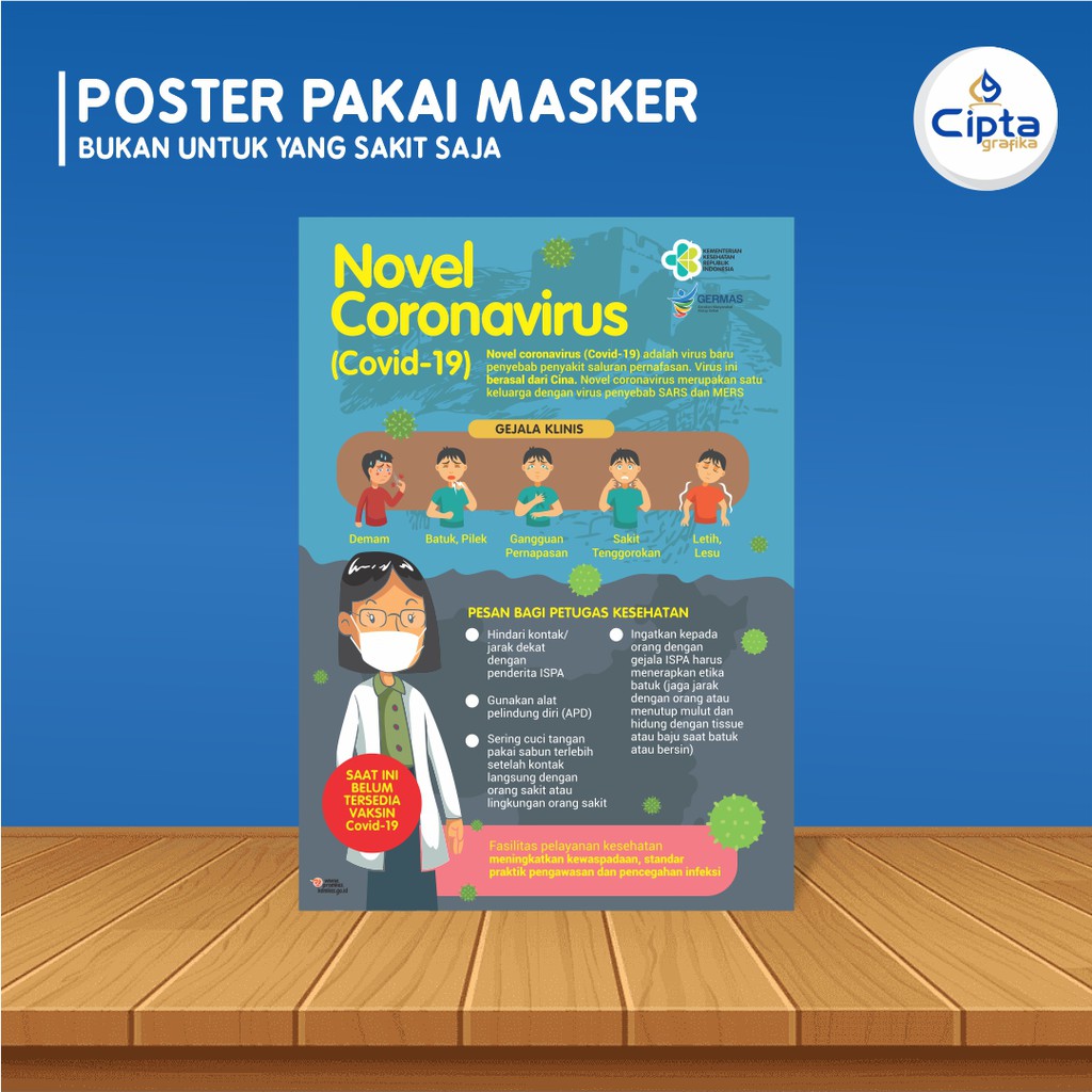 Jual POSTER PAKAI MASKER BUKAN UNTUK YANG SAKIT SAJA | Shopee Indonesia