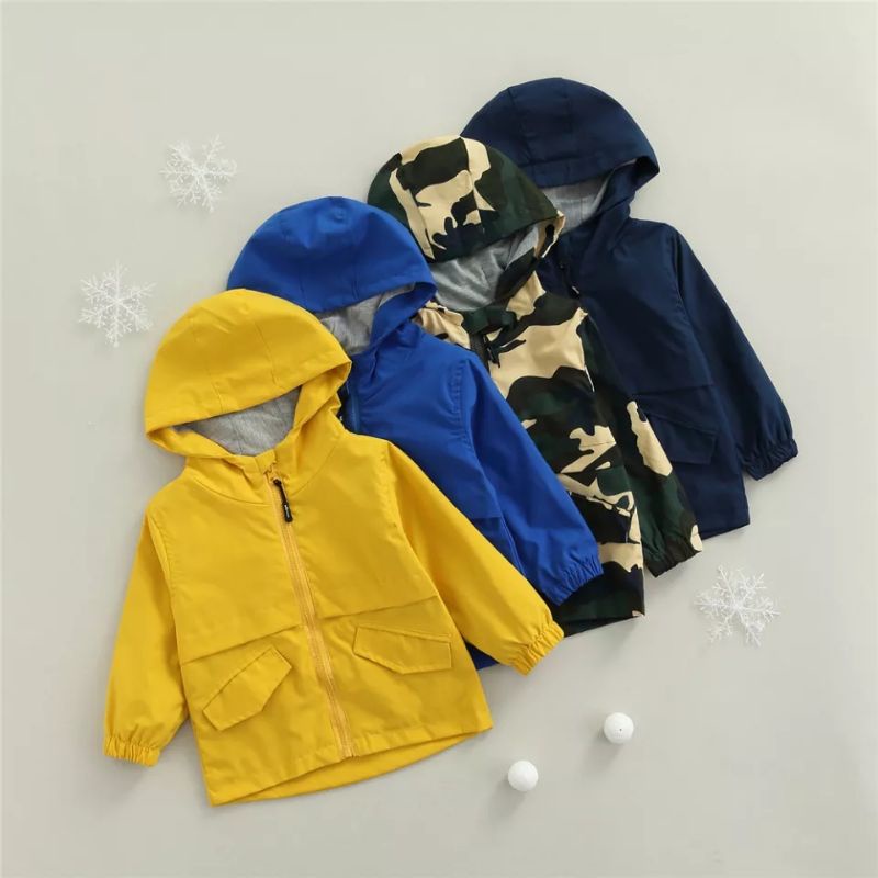 Jaket Winter Anak Anti Angin Tebal Jaket Anak Musim Dingin
