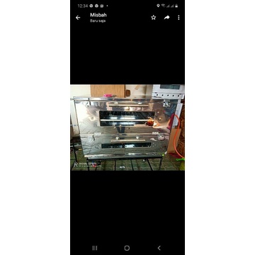 OVEN GAS STAINLESS 90X55X70 HANDLE BIMA BERKAH