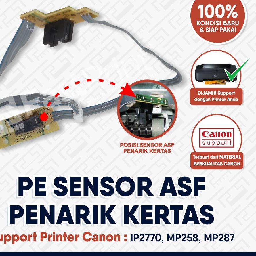 

Star 10.10 Fast Print PE Sensor Kertas ASF Printer Canon IP2770 MP287 MP258